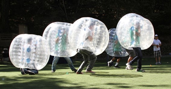 Custom Size and Designs in Zorb Ball Range for Perfect Event Activity 