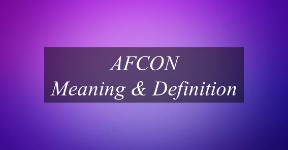AFCON Meaning & Definition