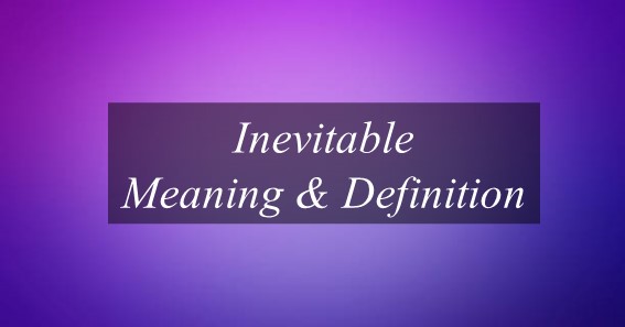Inevitable Meaning & Definition