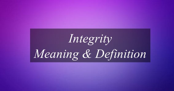Integrity Meaning & Definition