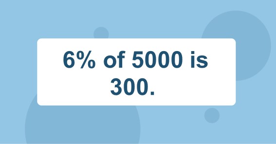 what-is-6-of-5000-find-6-percent-of-5000-6-of-5000