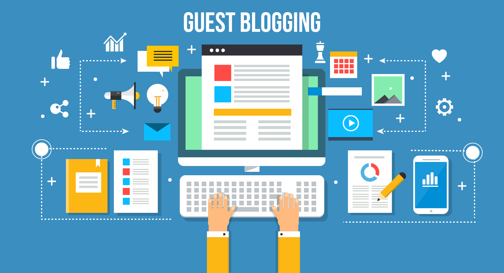 How Guest Blogging Services Help To Improve Credibility Of Companies?